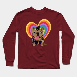 Retro Pug life Long Sleeve T-Shirt